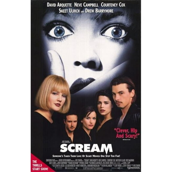 Pop Culture Graphics MOV210509 Scream Movie Poster, 11 x 17