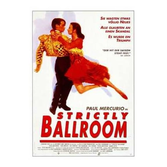 Pop Culture Graphics MOV212129 Strictly Ballroom Movie Poster, 11 x 17