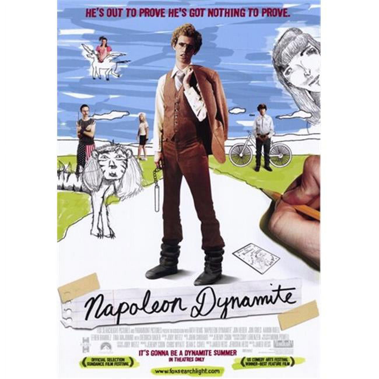 Pop Culture Graphics MOV214254 Napoleon Dynamite Movie Poster, 11 x 17