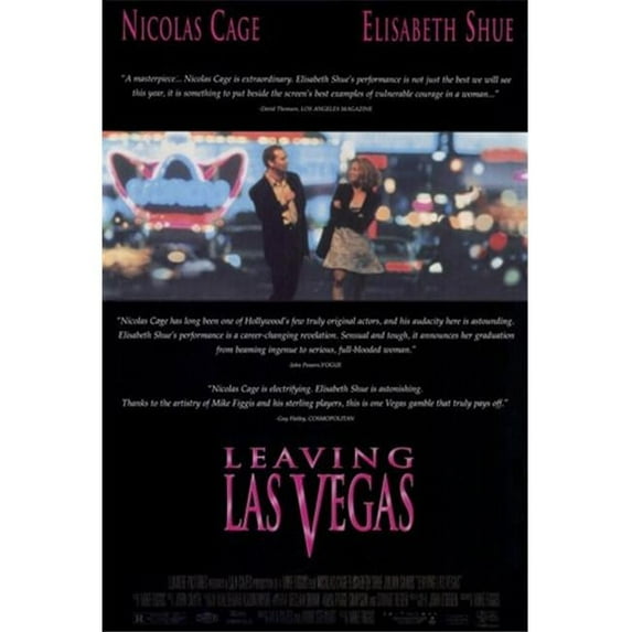 Pop Culture Graphics MOV214336 Leaving Las Vegas Movie Poster, 11 x 17