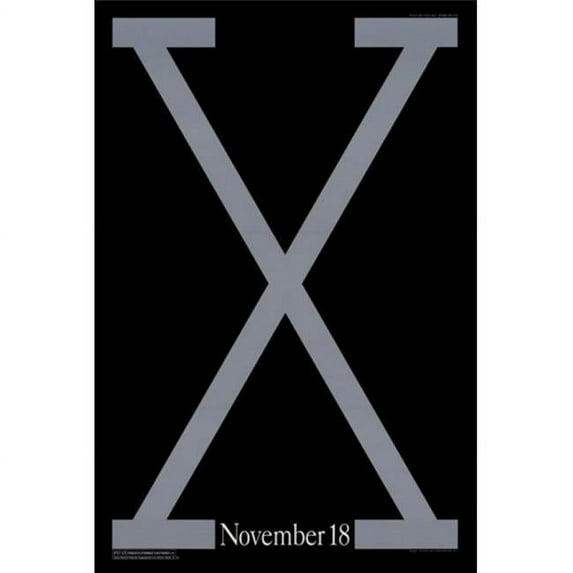 Pop Culture Graphics MOV220591 Malcolm X Movie Poster, 11 x 17