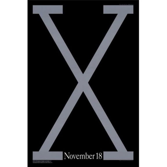 Pop Culture Graphics MOV220591 Malcolm X Movie Poster, 11 x 17