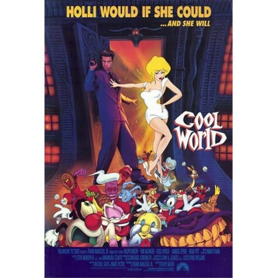 Pop Culture Graphics MOV223411 Cool World Movie Poster, 11 x 17