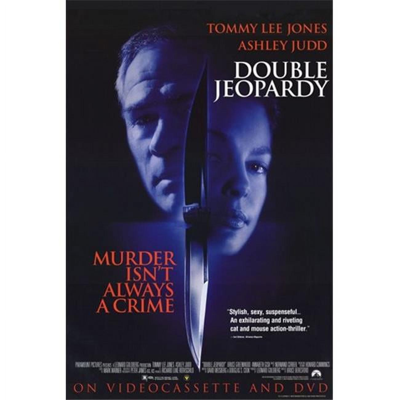 Pop Culture Graphics MOV234246 Double Jeopardy Movie Poster, 11 x 17 -  Walmart.com