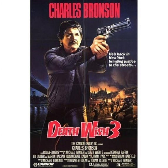 Pop Culture Graphics MOV248429 Death Wish 3 Movie Poster, 11 x 17