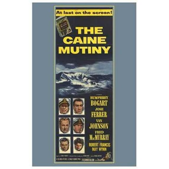 Pop Culture Graphics MOV254192 Caine Mutiny Movie Poster, 11 x 17