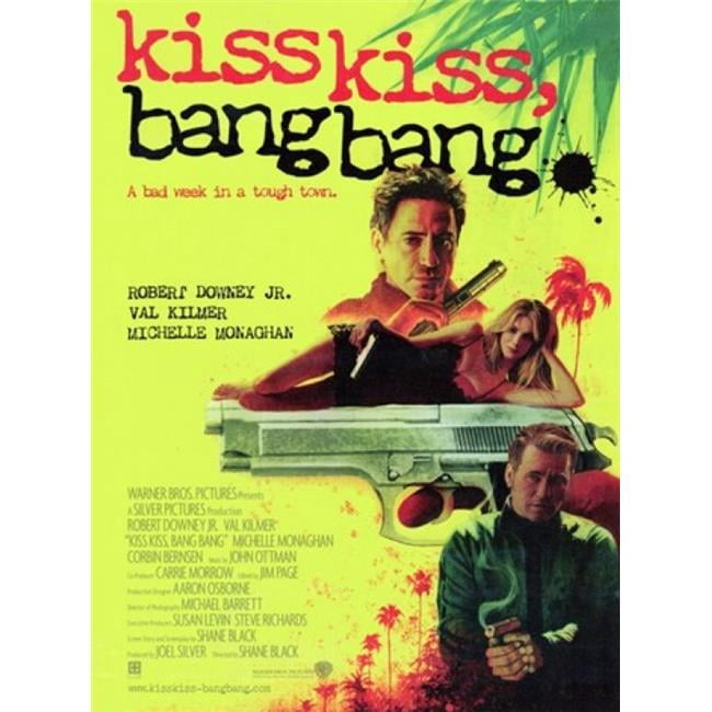 Pop Culture Graphics MOV262170 Kiss Kiss Bang Bang Movie Poster, 11 x ...