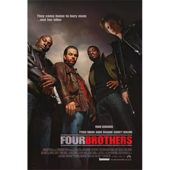 Pop Culture Graphics MOV273597 Four Brothers Movie Poster, 11 x 17