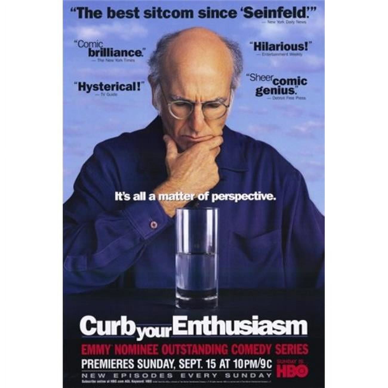 Pop Culture Graphics MOV274448 Curb Your Enthusiasm Movie Poster, 11 x
