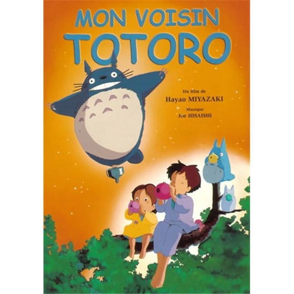 Pop Culture Graphics MOV427776 My Neighbor Totoro French Title Movie Poster, 11 x 17