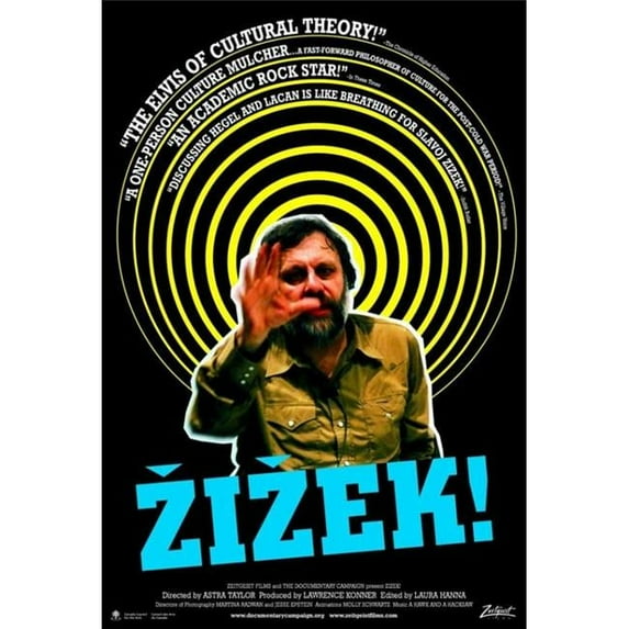 Pop Culture Graphics MOVAB10750 Zizek Movie Poster, 11 x 17