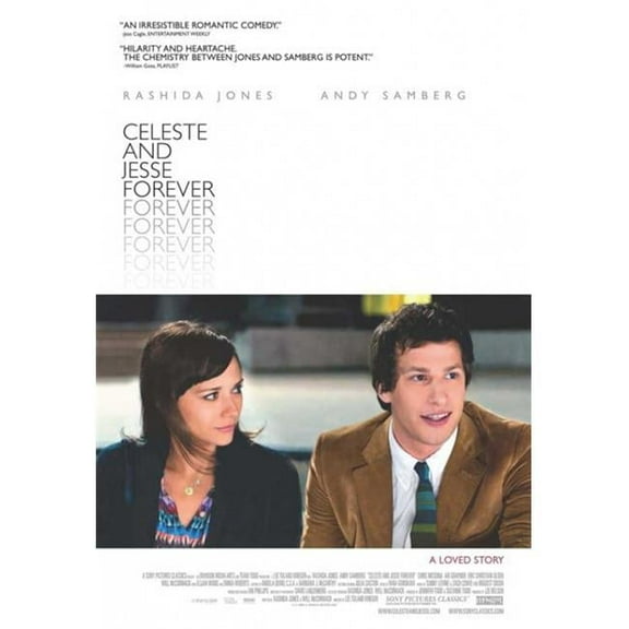 Pop Culture Graphics MOVAB30305 Celeste & Jesse Forever Movie Poster, 11 x 17