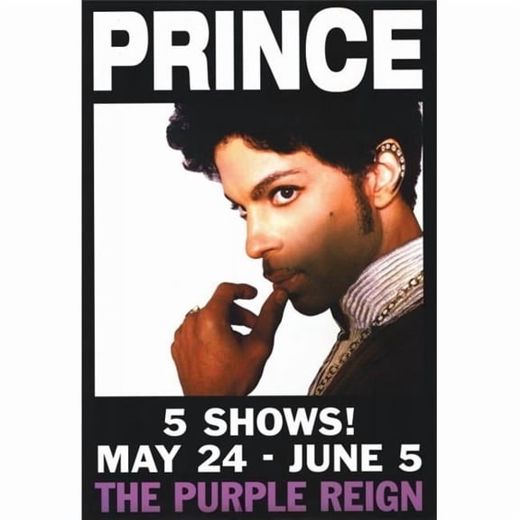 Pop Culture Graphics MOVAE2750 Prince Movie Poster, 11 x 17