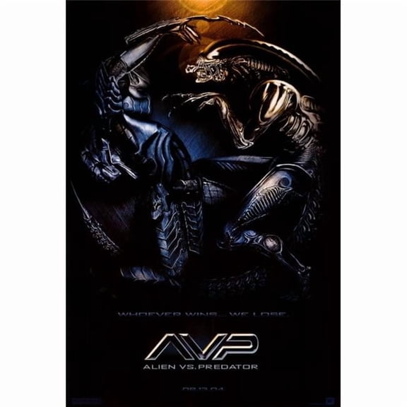 Pop Culture Graphics MOVAF0162 Alien Vs Predator Movie Poster Print, 27 x 40