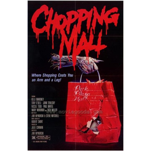 Pop Culture Graphics MOVAF3296 Chopping Mall Movie Poster Print, 27 x 40