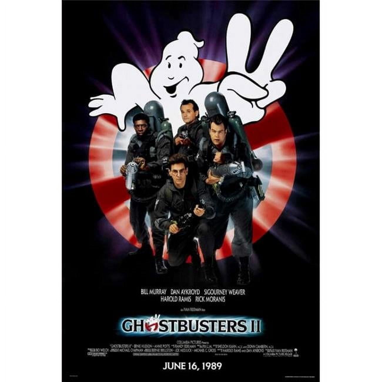 Ghostbusters 2 Movie Poster Print (27 x 40) - Walmart.com