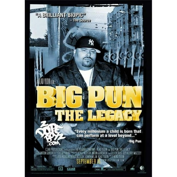 Pop Culture Graphics MOVCB33743 Big Pun The Legacy Movie Poster, 11 x 17