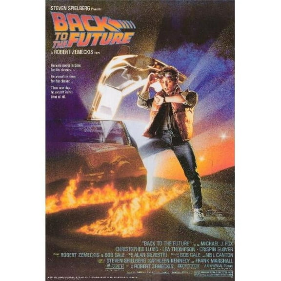 Pop Culture Graphics MOVCC9821 Back to the Future Movie Poster, 11 x 17