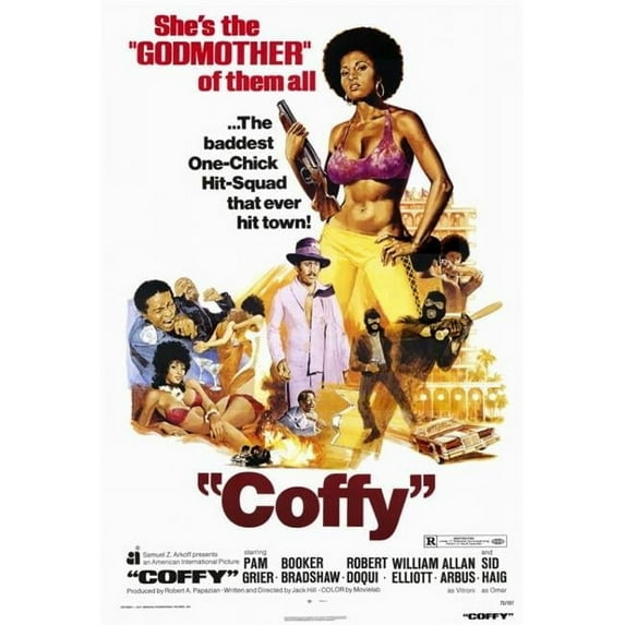 Pop Culture Graphics MOVCF7261 Coffy Movie Poster Print, 27 x 40