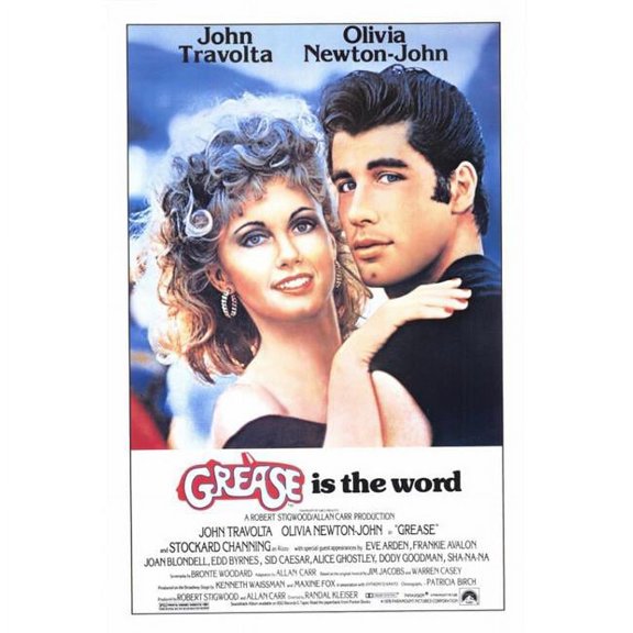 Pop Culture Graphics MOVCF8157 Grease Movie Poster Print, 27 x 40