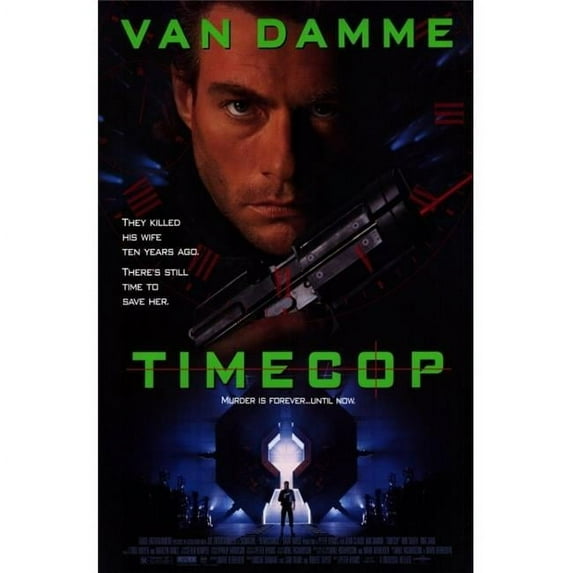 Pop Culture Graphics MOVEE7557 Timecop Movie Poster, 11 x 17