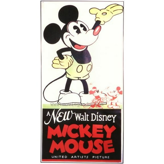 Pop Culture Graphics MOVEF4297 A New Walt Disney Mickey Mouse Movie Poster Print, 27 x 40