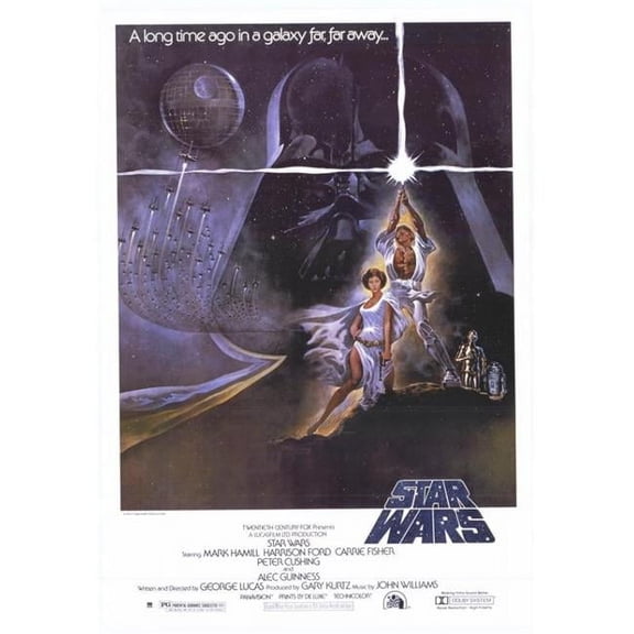 Pop Culture Graphics MOVEF6276 Star Wars Movie Poster Print, 27 x 40