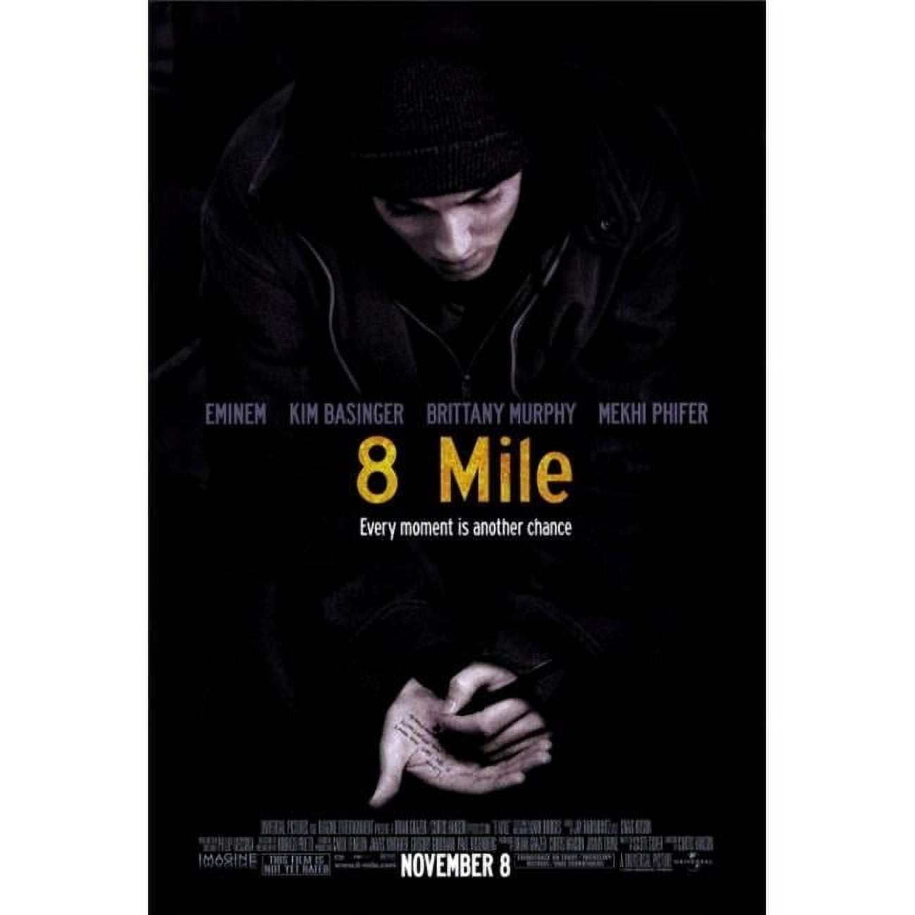 eminem エミネム　8mile DVD・CD・ポスター おまけ:ステッカー Amazon.co.jp: 8マイル 映画ポスター 両面 オリジナル 27x40