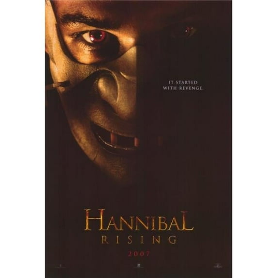 Pop Culture Graphics MOVEH0944 Hannibal Rising Movie Poster Print, 27 x 40