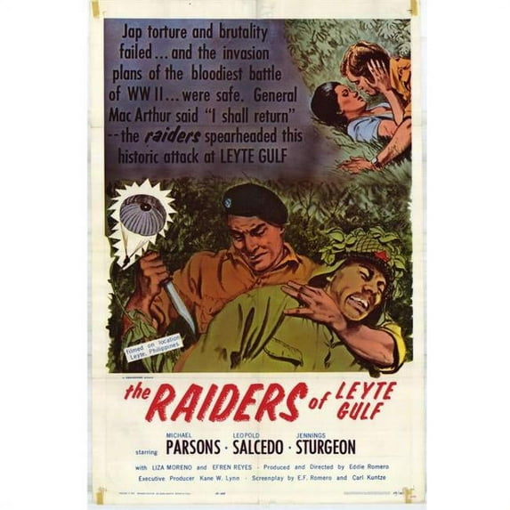Pop Culture Graphics MOVEH6684 Raiders of Leyte Gulf Movie Poster Print, 27 x 40