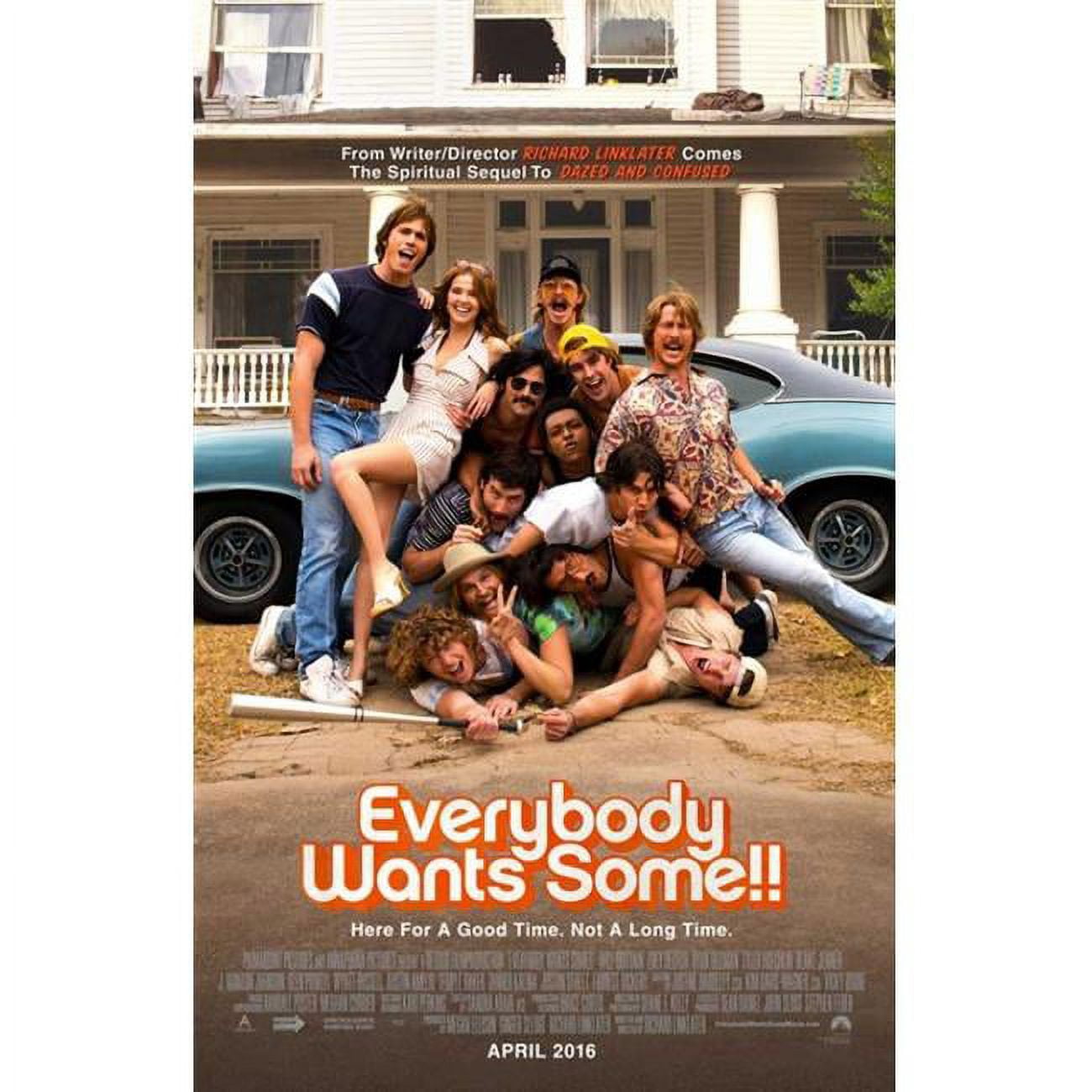 Pop Culture Graphics MOVGB40645 Everybody Wants Some Movie Poster, 27 x 40