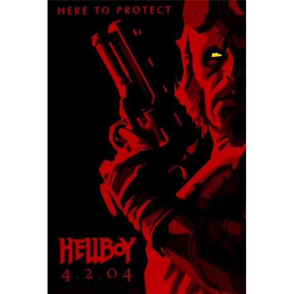 Pop Culture Graphics MOVGF3412 Hellboy Movie Poster Print, 27 x 40