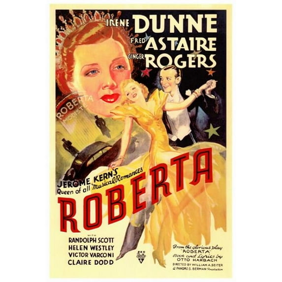 Pop Culture Graphics MOVGF5179 Roberta Movie Poster Print, 27 x 40