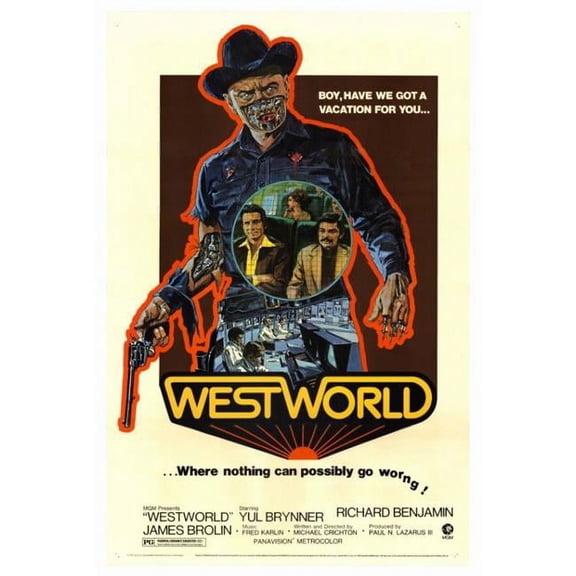Westworld Movie Poster Print (27 x 40)