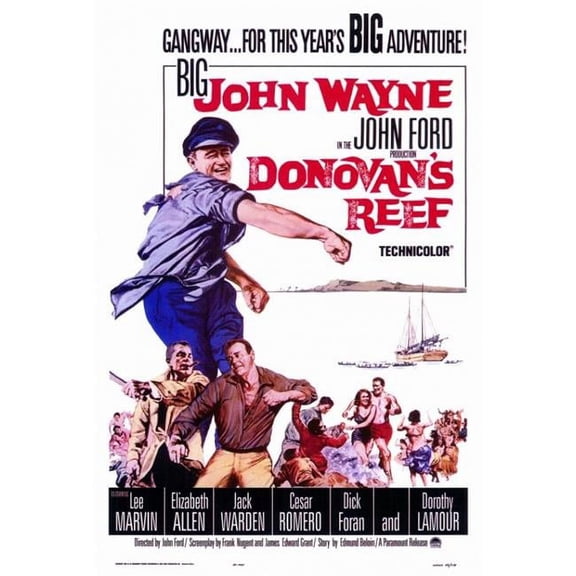 Donovan's Reef Movie Poster Print (27 x 40)