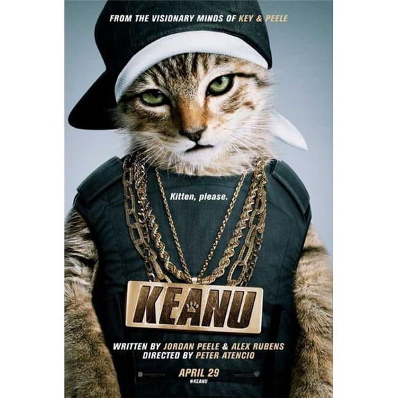 Pop Culture Graphics MOVIB02645 Keanu Movie Poster, 27 x 40