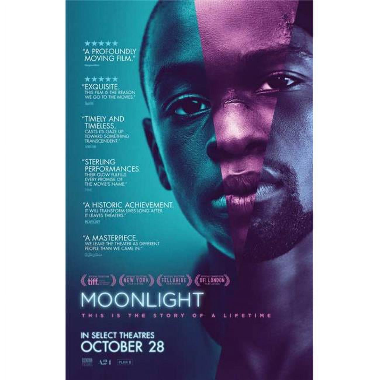 Pop Culture Graphics MOVIB64355 Moonlight Movie Poster, 27 x 40