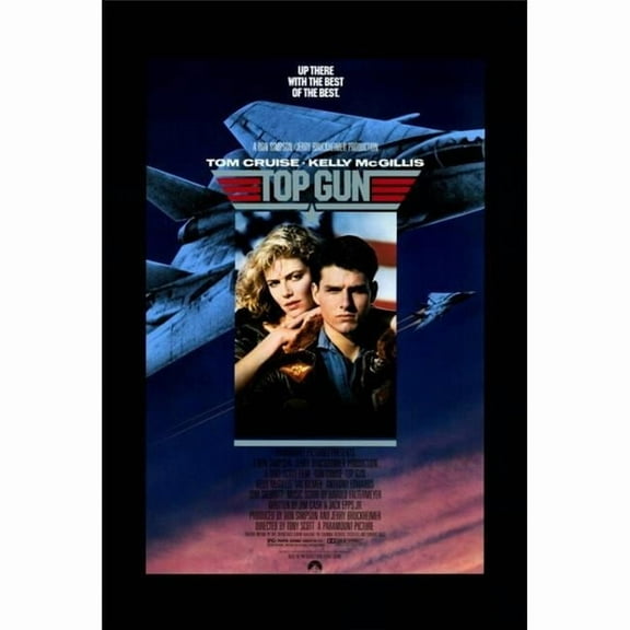 Pop Culture Graphics MOVIF2208 Top Gun Movie Poster Print, 27 x 40