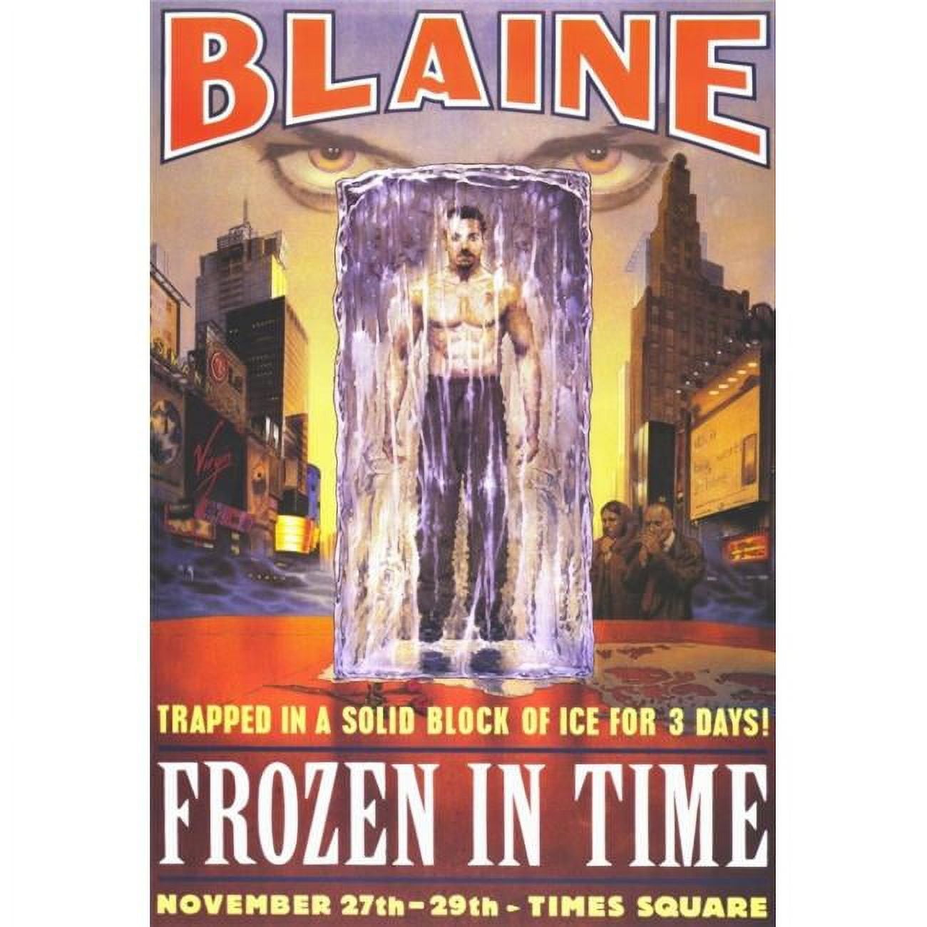 Pop Culture Graphics MOVIH4734 David Blaine - Frozen in Time Movie ...