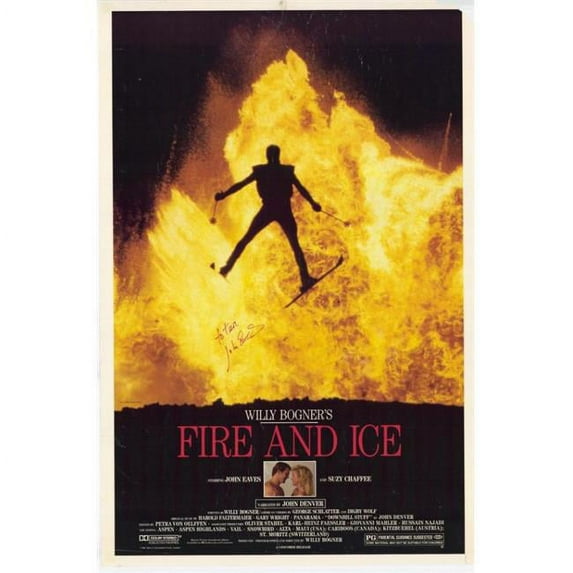 Pop Culture Graphics MOVIH8683 Fire & Ice Movie Poster Print, 27 x 40