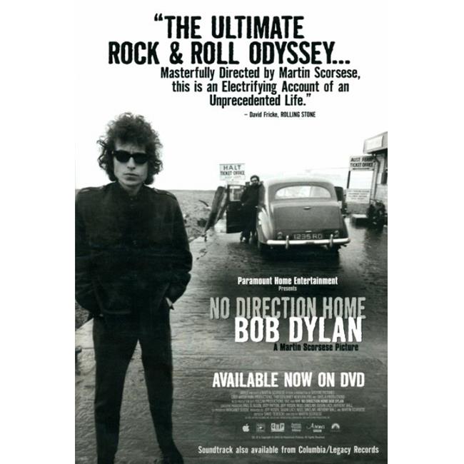 Pop Culture Graphics MOVIH9758 No Direction Home Bob Dylan Movie