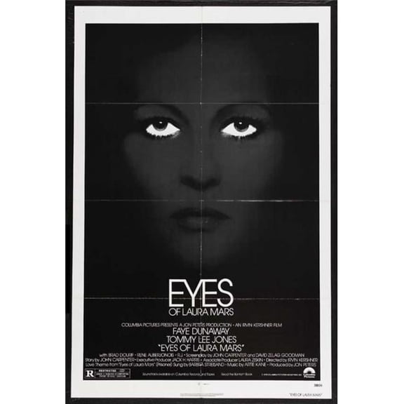 Pop Culture Graphics MOVIJ3320 Eyes of Laura Mars Movie Poster Print, 27 x 40