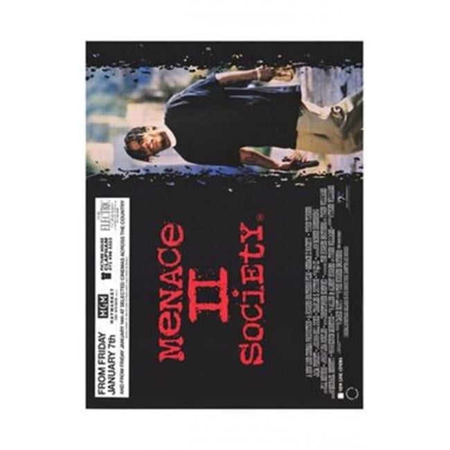 T-shirt Rétro "Menace II Society" - Hommage Au Film Culte Des Années 90 - Taille Standard