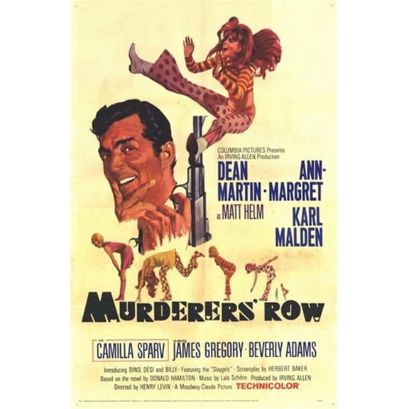 Pop Culture Graphics Murderers Row Movie Poster 11 x 17