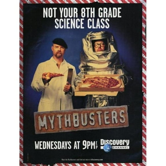 Pop Culture Graphics MythBusters Movie Poster - 11 x 17