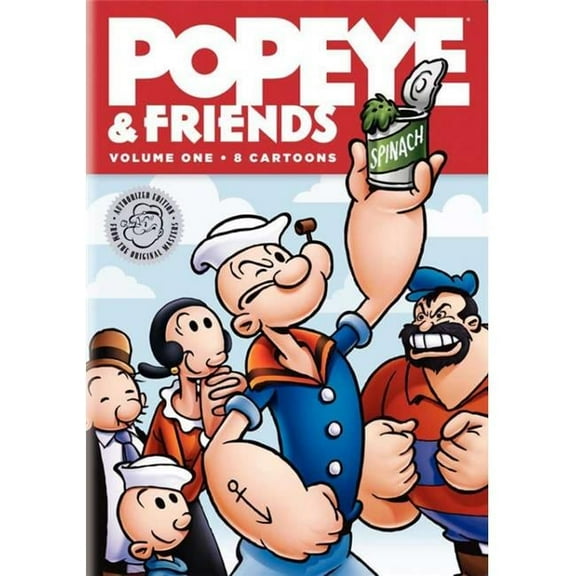 Pop Culture Graphics Popeye & Friends Movie Poster