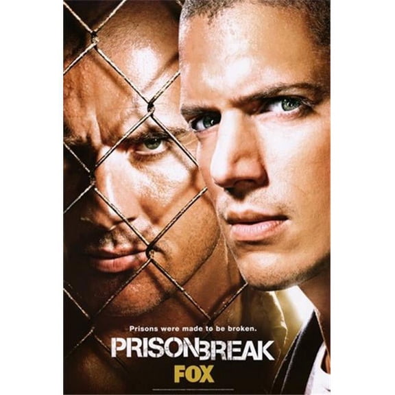 Pop Culture Graphics  Prison Break TV Movie Poster - 11 x 17