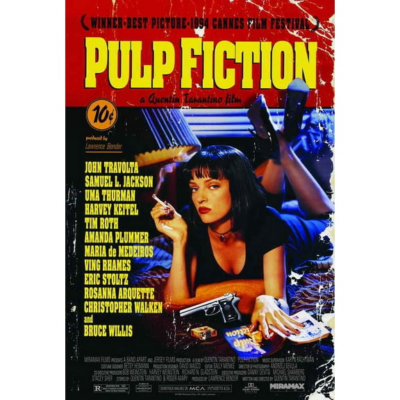 Pop Culture Graphics Pulp Fiction Movie 40" x 27" Poster