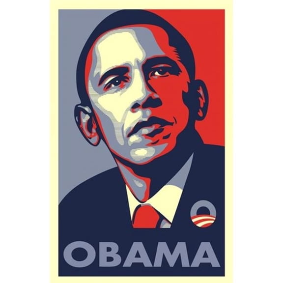 Pop Culture Graphics  RARE Obama Campaign Poster - 11 x 17