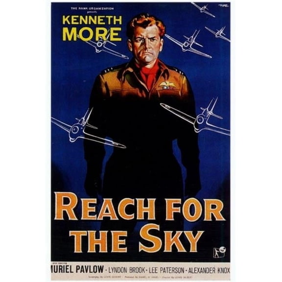 Pop Culture Graphics MOVCF2332 Reach for The Sky Movie Poster Print, 27 x 40